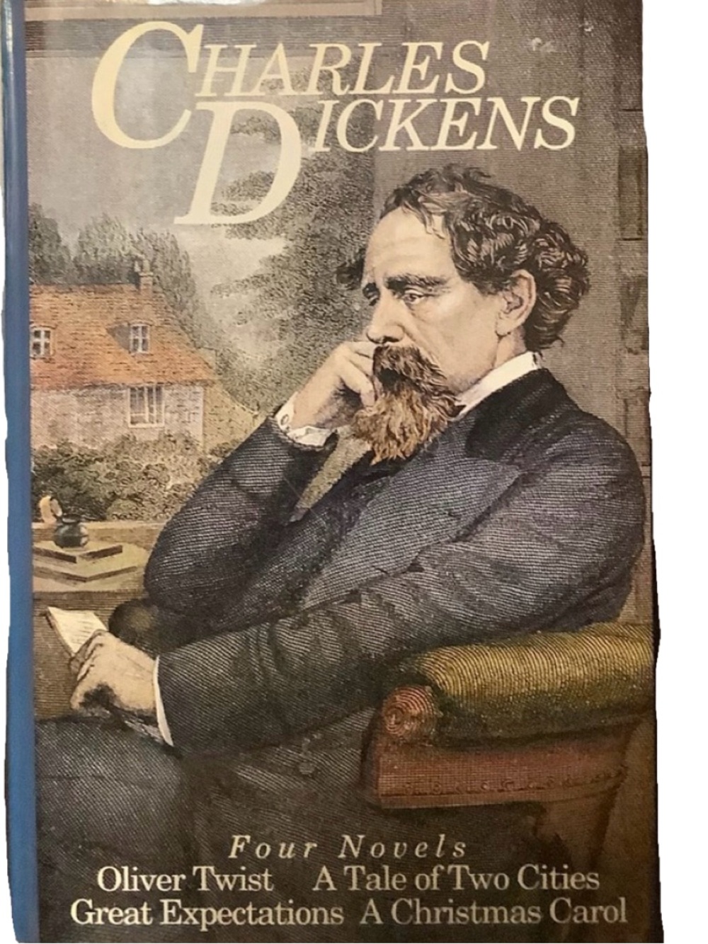 Vintage Charles Dickens Hardcover Anthology 1992 4 Classic Novels w Dust Jacket